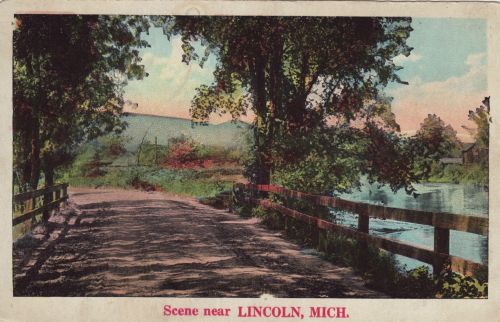 1 Scene Lincoln 1928 Mailed